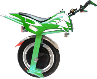 El-motorcykel i Ydre